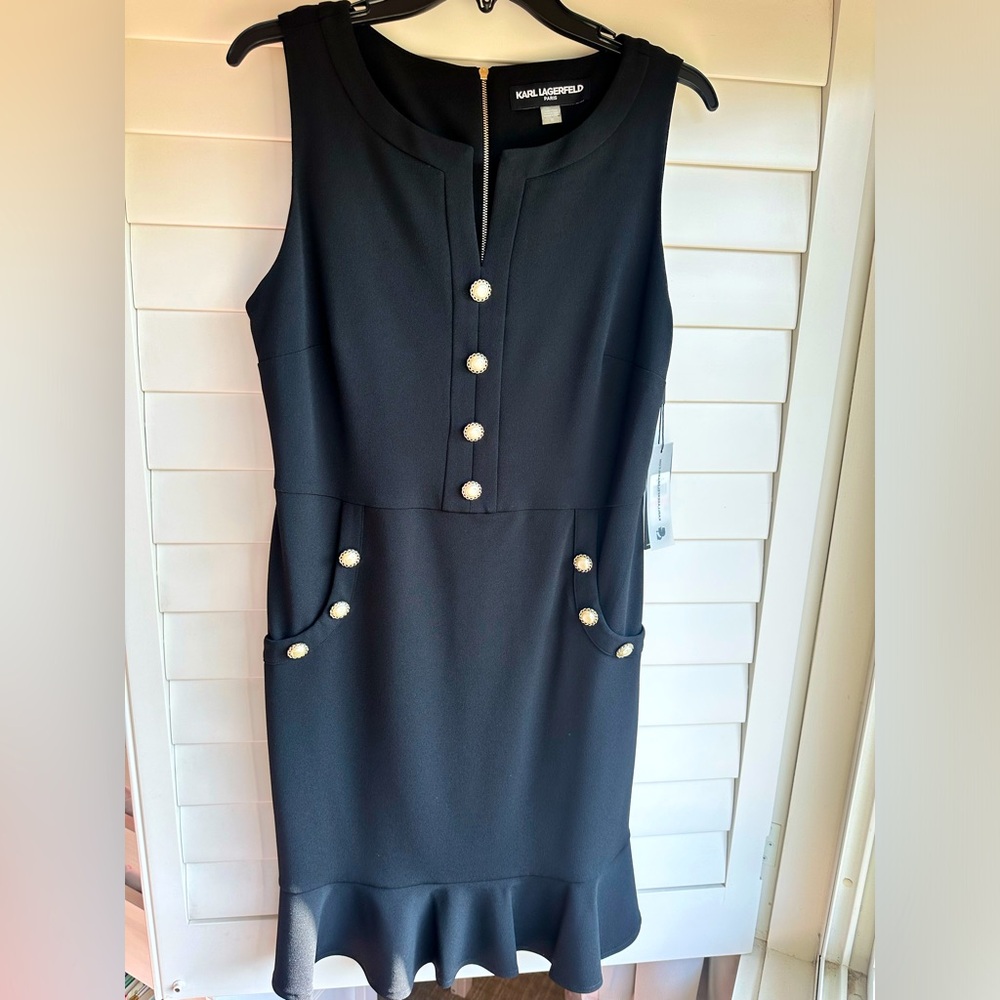KARL LAGERFELD BLACK DRESS